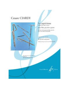 CIARDI C.-La Capriceuse per ottavino e pianoforte