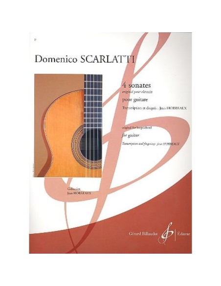 SCARLATTI D.-Sonate (4) per chitarra (Horreaux)