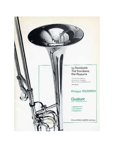 ROUGERON P.-Cuarteto para 4 Trombones