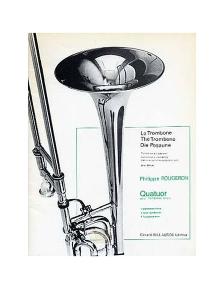ROUGERON P.-Cuarteto para 4 Trombones