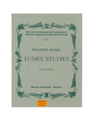 HUREL P.-Studi funky per tromba (cornetta)