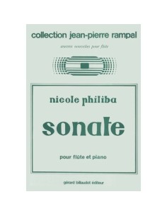 PHILIBA N.-Sonata per flauto e pianoforte