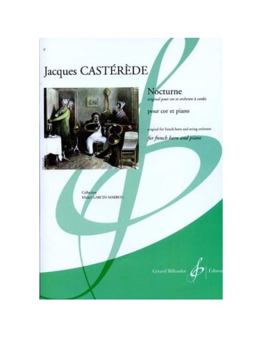 CASTEREDE J.-Nocturne per corno e pianoforte