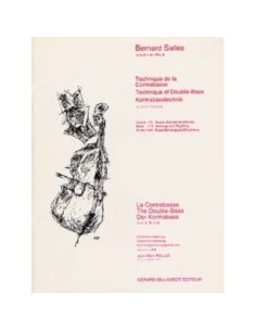 SALLES B.-Double Bass Technique 3rd: Study of Bow Playing and Rhythms for Double Bass