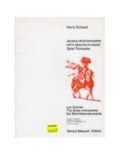 SCHAUB H.F.-Jouons de la Tromppete (Estudios) para Trompeta (Cui)