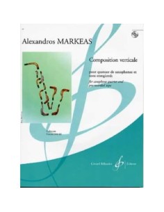 MARKEAS A.-Composition Verticale für 4 Saxophone
