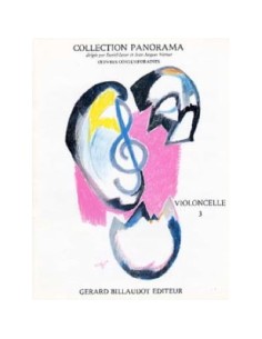 VARIOS-Panorama Vol.3 pour violoncelle et piano
