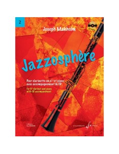 MAKHOLM J.-Jazzosphere Vol.2 per clarinetto e pianoforte (Inc.CD)