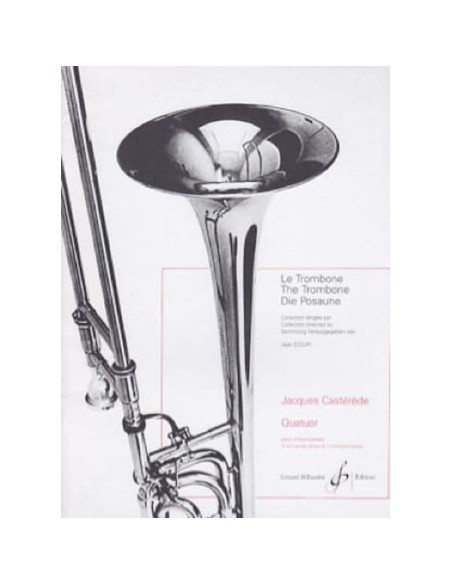 CASTEREDE J.-Quartet for 4 Trombones