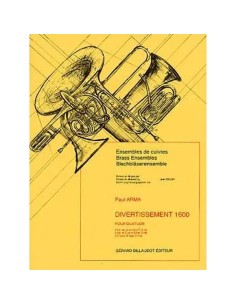 ARMA P.-Divertissement 1600 for 2 Trumpets and 2 Trombones
