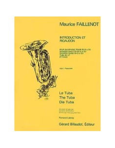 FAILLENOT M.-Introduction et Rigaudon for Tuba and Piano