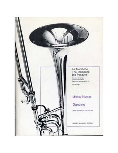 NICOLAS M.-Dancing pour 4 trombones