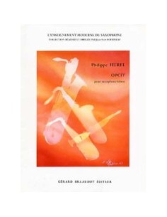 HUREL P.-Opcit para Saxofon Sib