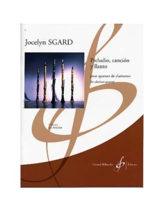 SGARD J.-Präludium, Lied und Schrei für 4 Klarinetten