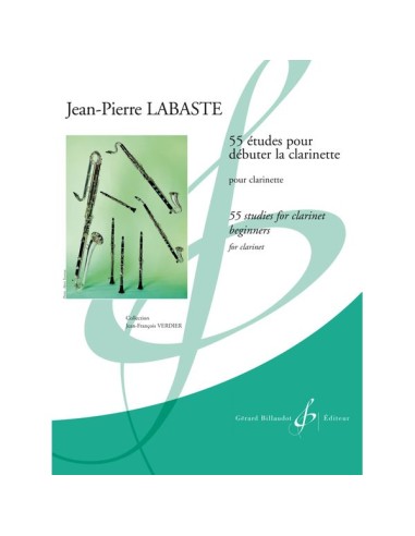 LABASTE J.P.-Studies (55) for Debutants for Clarinet