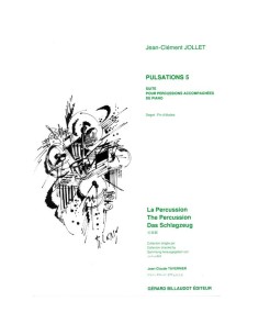 JOLLET J.C.-Pulsations 5 per percussioni e pianoforte