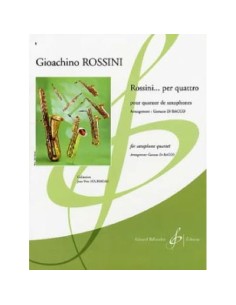 ROSSINI G.-Per Quattro per 4 sassofoni