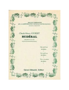 JOUBERT C.H.-Ruderal for Tuba and Piano
