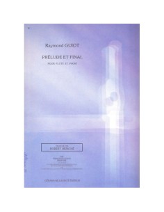 GUIOT R.-Prelude et Final per Flauto e Pianoforte
