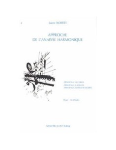 ROBERT J.-Approche de L'Analyse Harmonique: Accords, Notes Etrangeres