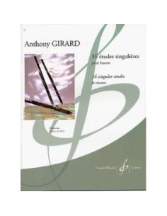 GIRARD A.-Etudes Singulieres (16) for Bassoon