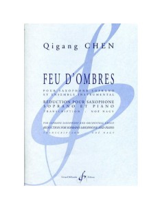 CHEN Q.-Feu de Ombres para Saxofon y Piano (Organo)