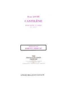 LOCHE H.-Cantilene para Flauta y Piano