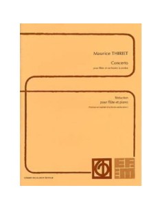 THIRIET M.-Concerto per flauto e pianoforte