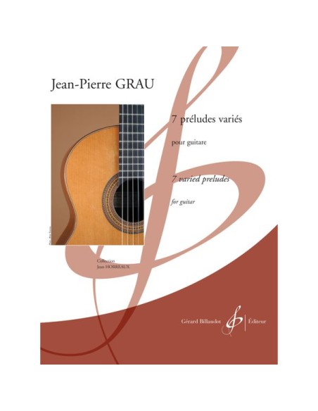 GRAU J.P.-Preludes Varies (7) for Guitar