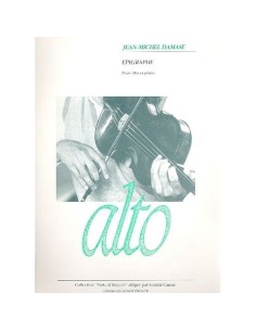 DAMASE E.-Epigrafo per Viola e Pianoforte