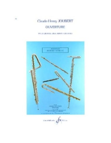JOUBERT C.H.-Ouverture for 4 Flutes