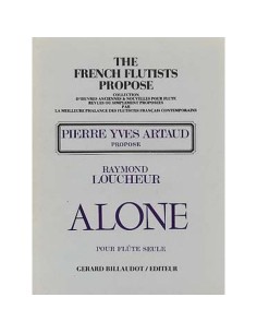 LOUCHEUR R.-Alone für Flöte