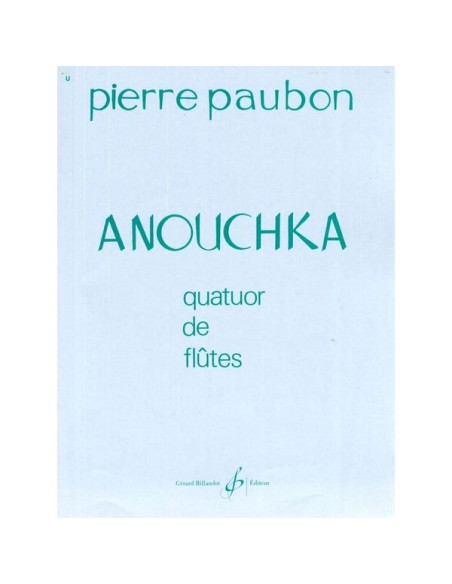 PAUBON P.-Anouchka for 4 Flutes