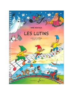 MANTAUX A.-Les Lutins (Method) for Piano