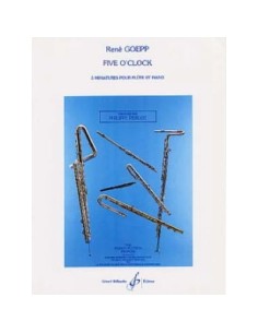 GOEPP R.-Five O'Clock per flauto e pianoforte