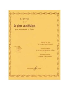 RATEZ E.-Characteristic Piece Op.46 nº 1: Parade for Double Bass and Piano