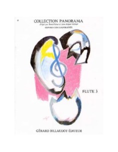 VARIOS-Panorama Vol.3 per flauto e pianoforte