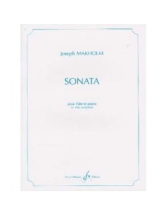 MAKHOLM J.-Sonate pour flûte et piano