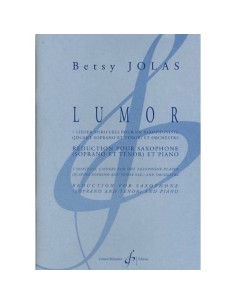 JOLAS B.-Lumor per sassofono e pianoforte
