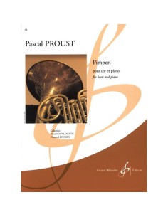 PROUST P.-Pimperl per corno e pianoforte