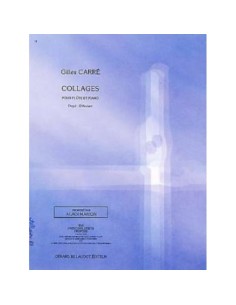 CARRE G.-Collage per flauto e pianoforte