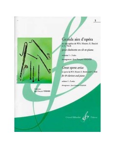 VERDIER J.F.-Grandi arie d'opera Vol.1 per clarinetto e pianoforte