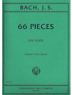 BACH J.S.-Pezzi (66) per flauto (Stallman)