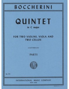BOCCHERINI L.-Quinteto en Do Mayor para 2 Violines, Viola y 2 Violoncellos (Partes)