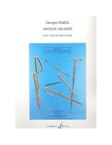 RABOL G.-Mazouk Galante for Piccolo and Piano