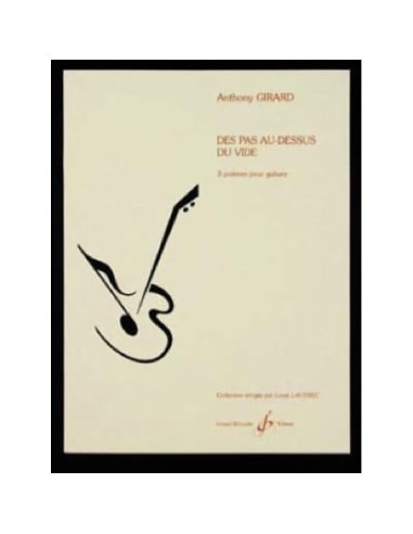 GIRARD A.-De Pas au Dessus du Vide per chitarra