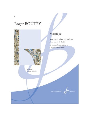 BOUTRY R.-Mosaique per Eufonio e Pianoforte