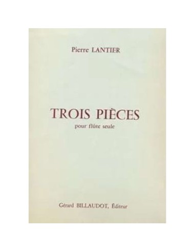 LANTIER P.-Pezzi (3) per flauto