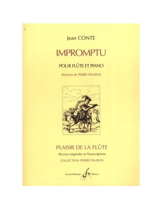 CONTE J.-Impromptu for Flute and Piano