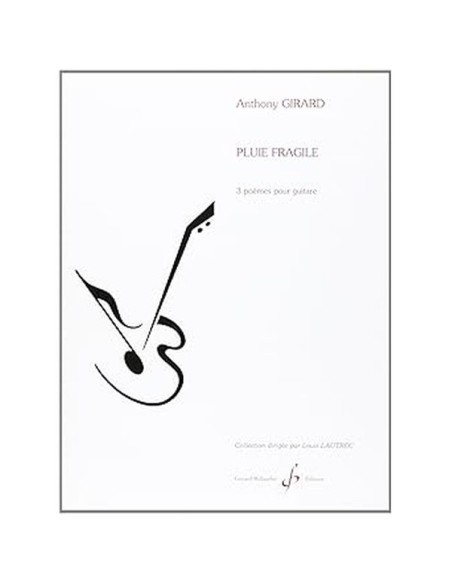 GIRARD A.-Pluie Fragile per Chitarra